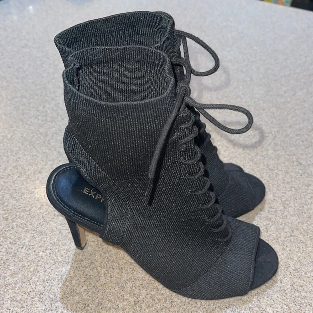 Express Open Toe Heels - Picture 5 of 6